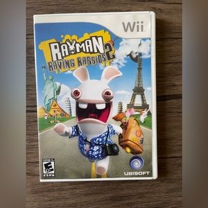 Rayman Raving Rabbids video game for the Nintendo Wii console